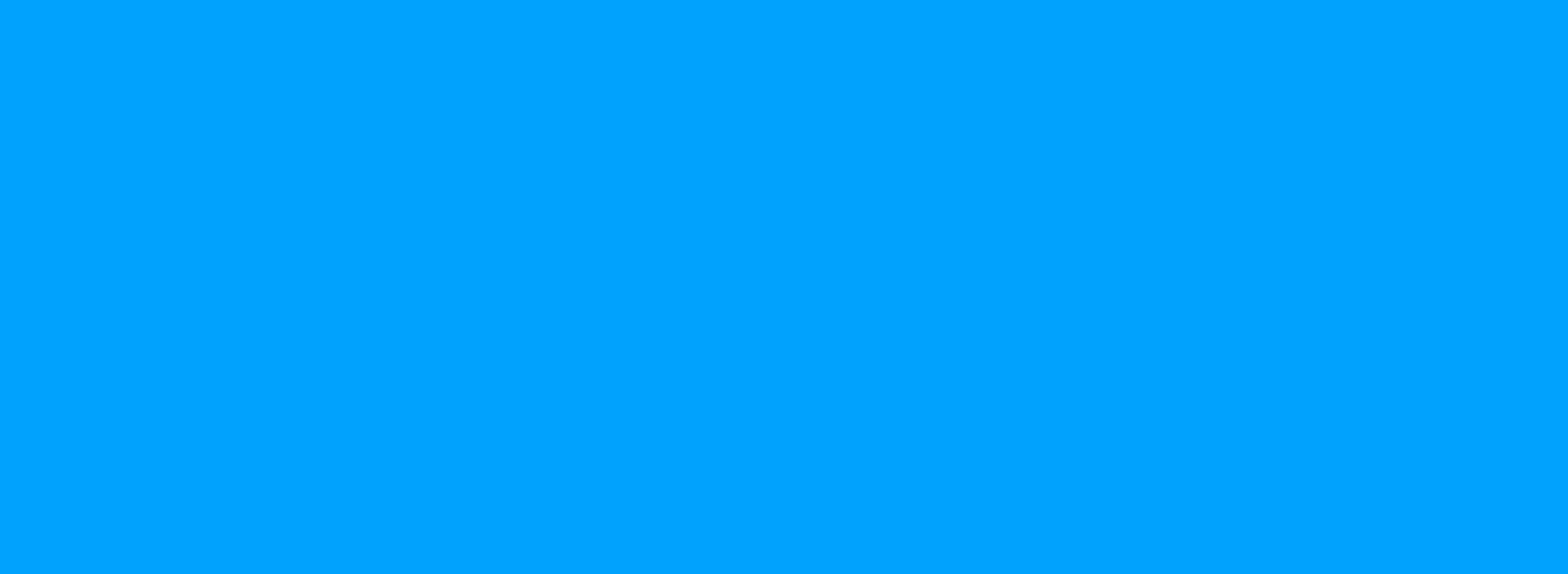 Plain blue colour block