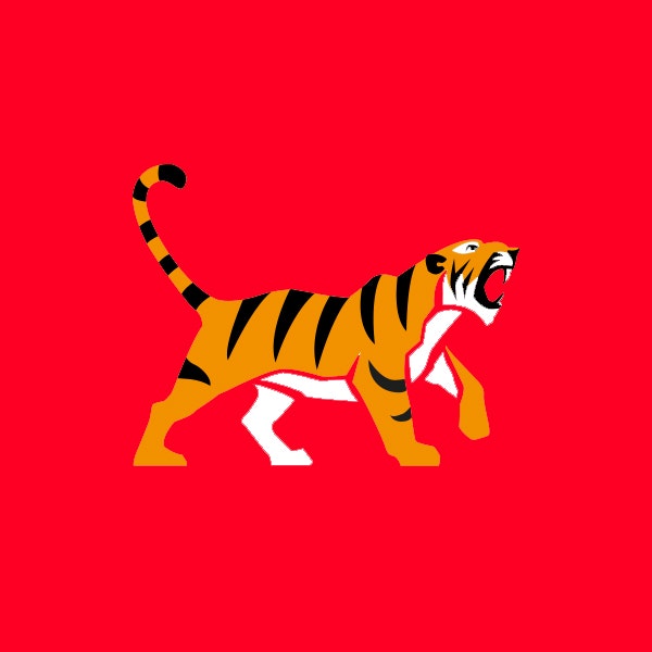 An icon of a tiger for Lunar New Year Fed Films