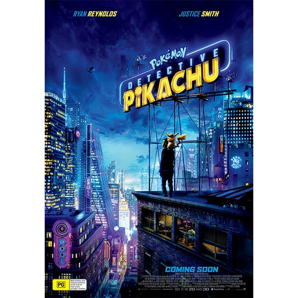 Film poster for Detective Pikachu