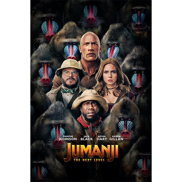 Film poster for Jumanji The Next Level