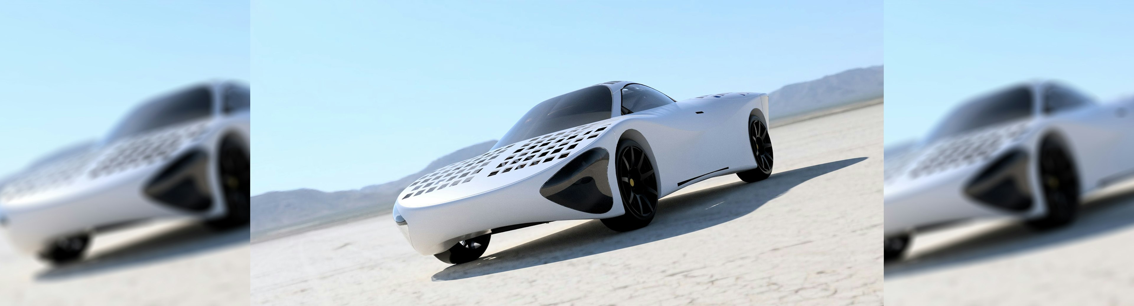 A render of an electric vehicle