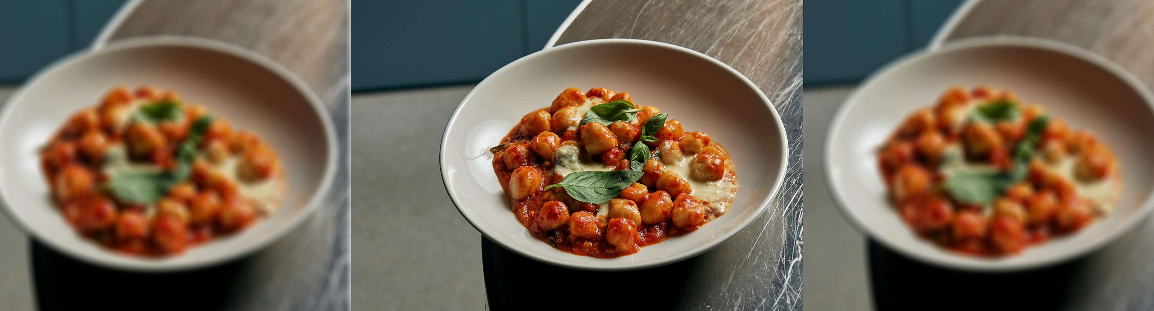 Classic potato gnocchi with homemade passata by Karen Martini