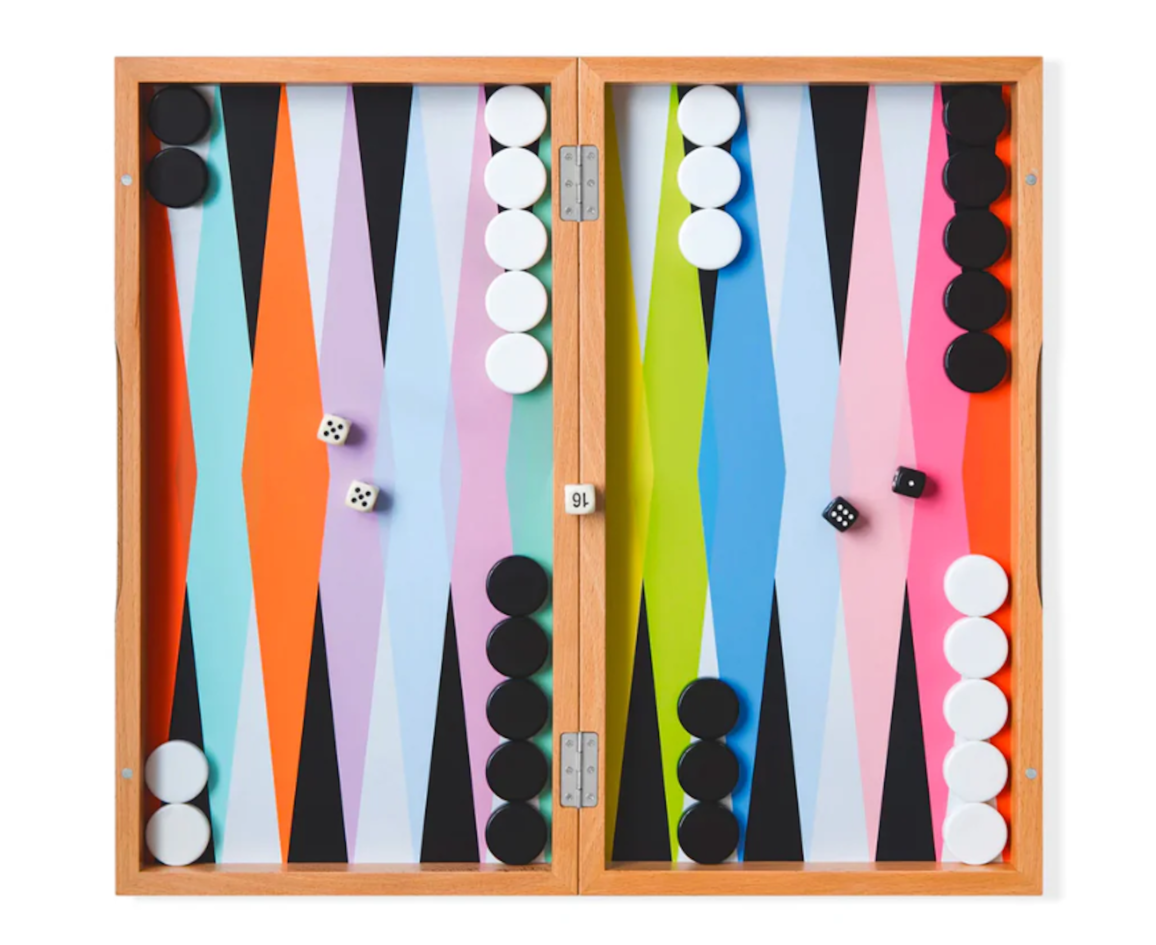 MoMA Colourplay Backgammon Set