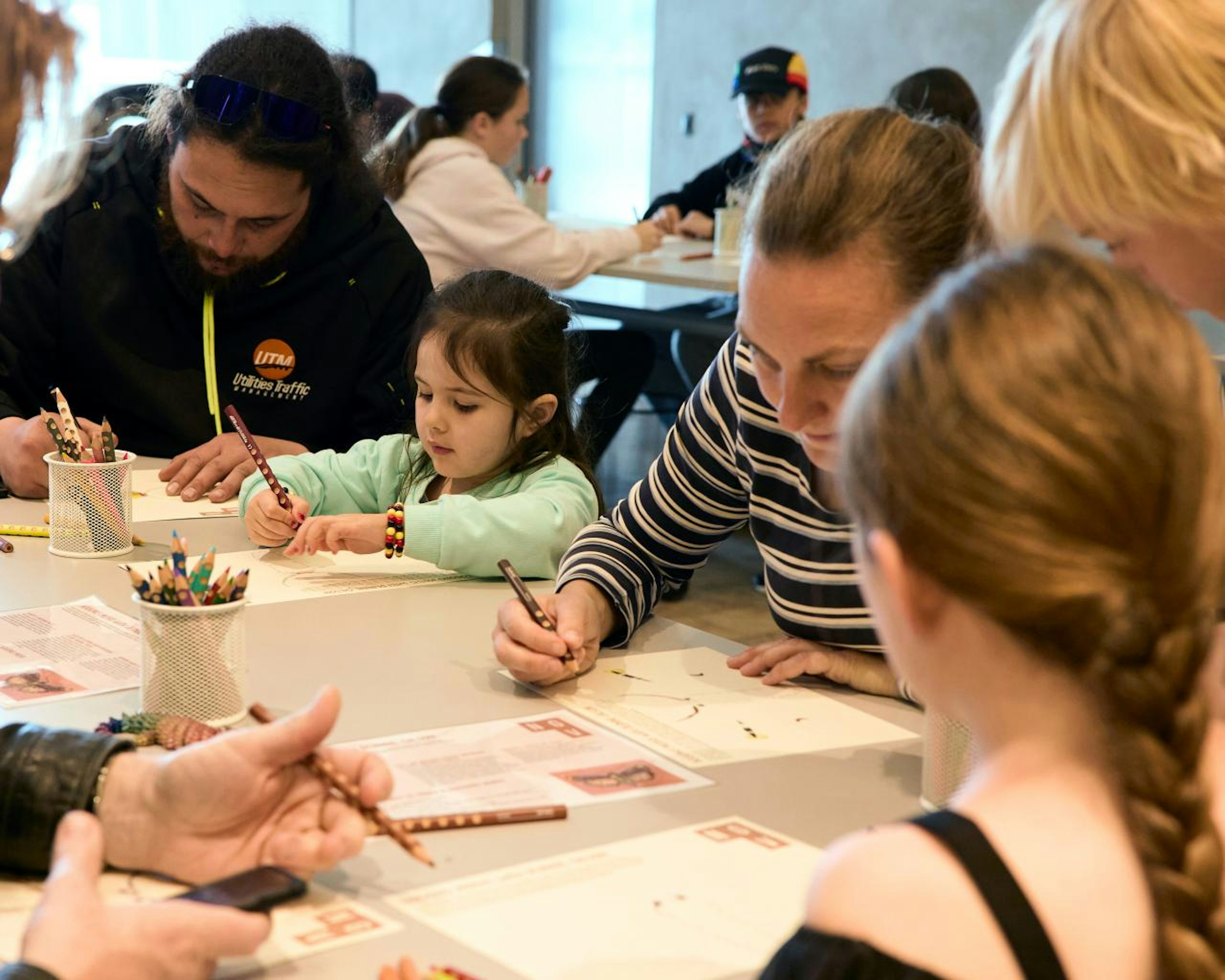 Kids activity at NGVA